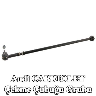 FEBI BILSTEIN Rot kolu grubu OE Turbo YENİ, Sol Ön Aks, 607mm — Audi Cabriolet