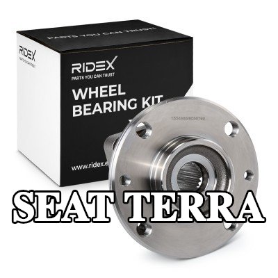 RIDEX طقم محامل العجلات للمحور الخلفي على كلا الجانبين — 1990 SEAT Terra