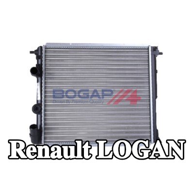 BOGAP أنبوب السحب, مرشح الهواء مع المشابك — 2012 Renault Logan
