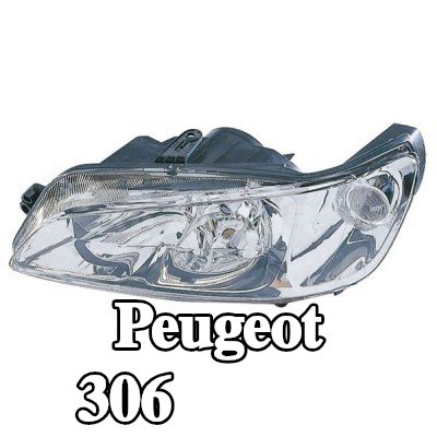 ALKAR المصباح الأيمن, H7/H7, PY21W, W5W — Peugeot 306