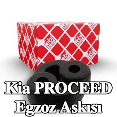 FEBI BILSTEIN Egzoz askısı Ön Susturucu — 2016 Kia Proceed