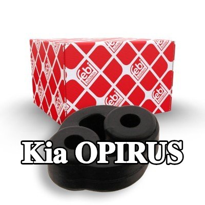 FEBI BILSTEIN حامل العادم كاتم الصوت الأمامي — Kia Opirus