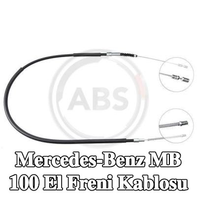 A.B.S. El freni kablosu 1438mm — Mercedes-Benz Mb 100