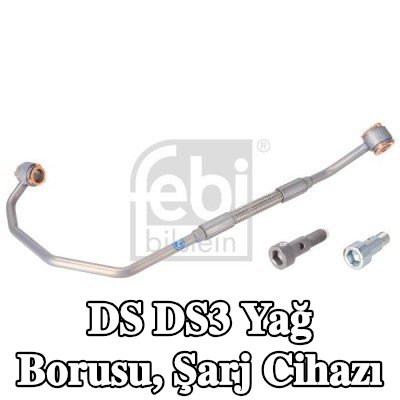 FEBI BILSTEIN Yağ Borusu, şarj cihazı — 2016 DS Ds3