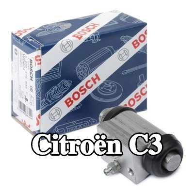 BOSCH أسطوانة فرامل العجلة — 2002 Citroën C3