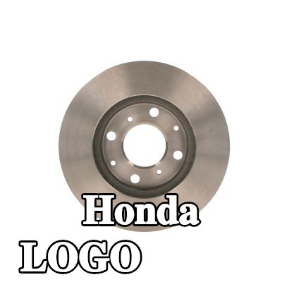 BOSCH القطر الخارجي لقرص المكابح: 240mm, مُهوى, مزود بفتحات تهوية داخلية, مشحم — Honda Logo