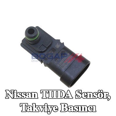 BOGAP Sensör, takviye basıncı — 2012 Nissan Tiida