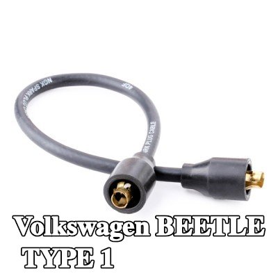 NGK مجموعة أسلاك الإشعال سوداء — Volkswagen Beetle Type 1