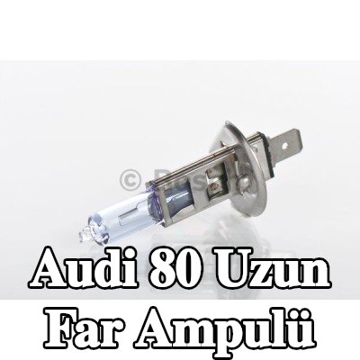 BOSCH Uzun far ampulü H1, 55W, 12V — 1995 Audi 80