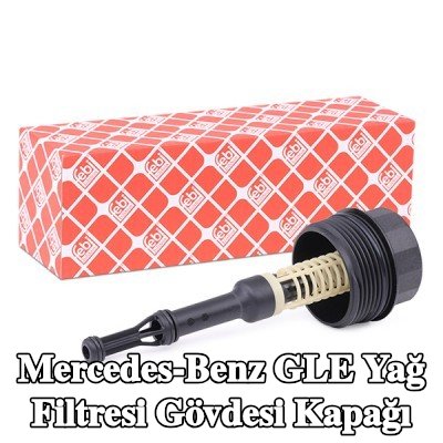 FEBI BILSTEIN Conta halkalı yağ filtresi muhafaza kapağı — 2016 Mercedes-Benz Gle