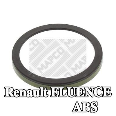 MAPCO حلقة مستشعر ABS المحور الخلفي كلا الجانبين, لقرص الفرامل — Renault Fluence