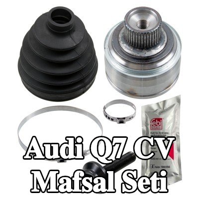 FEBI BILSTEIN Ön aks sol CV mafsal kiti, Ön Aks Sağ, Tekerlek Tarafı, vida ile, gres ile — Audi Q7