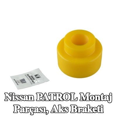 TEDGUM Montaj, ön aks braketi, Ön Aks, Arka, her iki taraf — Nissan Patrol