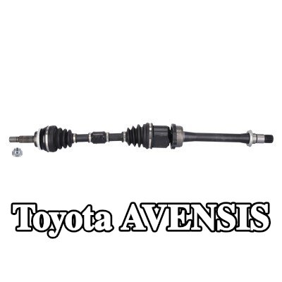 FEBI BILSTEIN عمود الدفع للمحور الأمامي الأيمن, مع صمولة المحور — 2003 Toyota Avensis