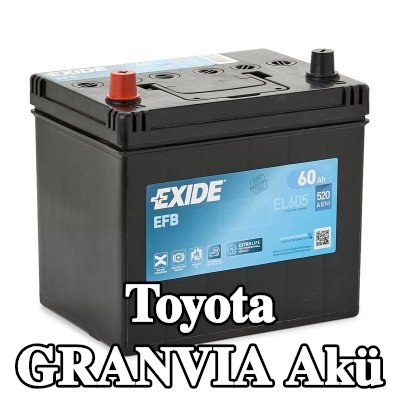 EXIDE Akü EFB — 2002 Toyota Granvia