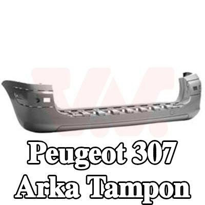 VAN WEZEL Arka tampon Arka — 2002 Peugeot 307