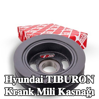 FEBI BILSTEIN Krank mili için krank mili kasnağı — Hyundai Tiburon