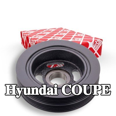 FEBI BILSTEIN بكرة العمود المرفقي للعمود المرفقي — Hyundai Coupe