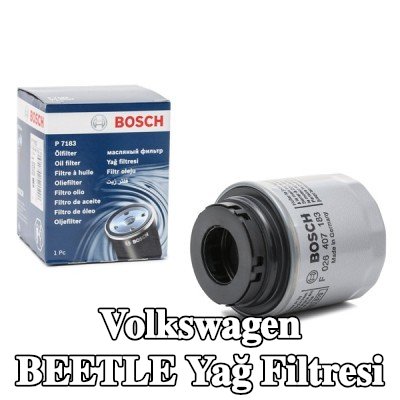 BOSCH İki çek valflı yağ filtresi — Volkswagen Beetle