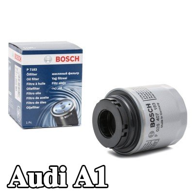 BOSCH فلتر الزيت مع صمامين مانعين للرجوع — 2011 Audi A1