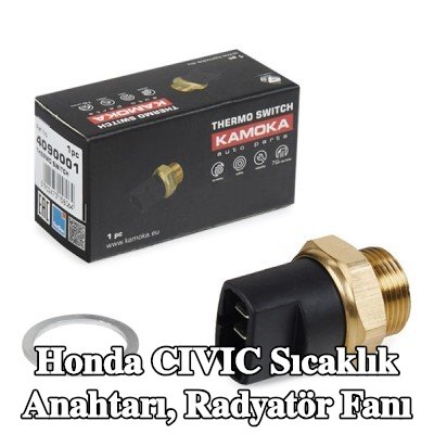 KAMOKA Sıcaklık Anahtarı, radyatör fanı — 1990 Honda Civic