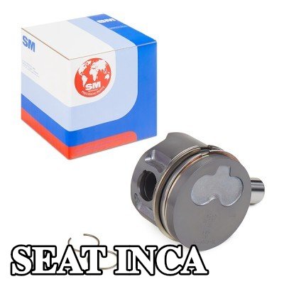 IPSA مكبس مزود بحلقات مكبس, مع حامل حلقة المكبس — SEAT Inca