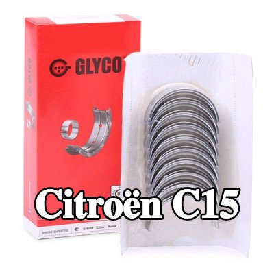 GLYCO محمل العمود المرفقي من سبائك الألومنيوم على قاعدة فولاذية — 1995 Citroën C15
