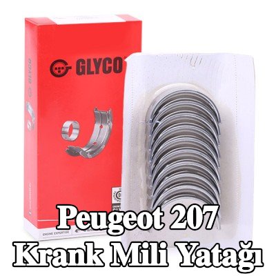 GLYCO Çelik tabanlı alüminyum alaşımlı krank mili yatağı — 2012 Peugeot 207