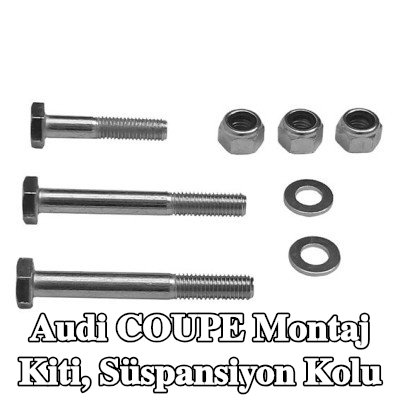METZGER Montaj kiti, süspansiyon kolu Ön Aks Sol, Ön Aks Sağ — Audi Coupe