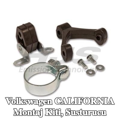 HJS Montaj Kiti, kelepçeli susturucu — Volkswagen California