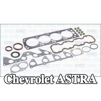 AJUSA مجموعة حشيات, رأس الأسطوانة مع حشوة رأس الأسطوانة, مع أختام ساق الصمام, FIBERMAX — 1998 Chevrolet Astra