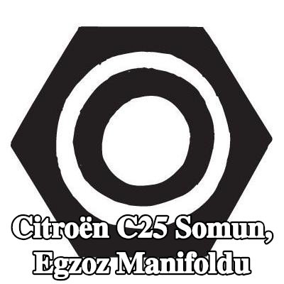 BOSAL Somun, egzoz manifoldu — Citroën C25