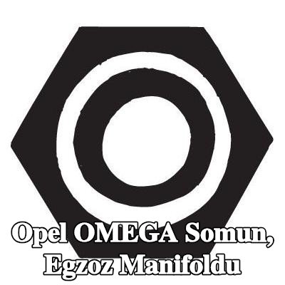 BOSAL Somun, egzoz manifoldu — Opel Omega