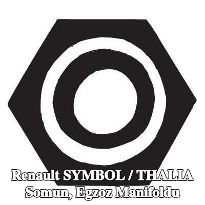BOSAL Somun, egzoz manifoldu — 2000 Renault Symbol / Thalia
