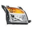HELLA Far Sağ, H4, PY21W, W5W, far seviyeleme motorlu, ampuller olmadan, Sinyal rengi: sarı (kehribar) — Ford Fusion (3)
