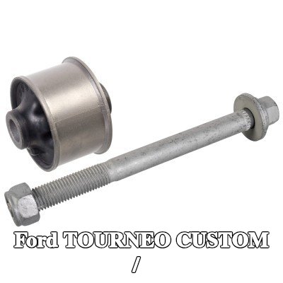 FEBI BILSTEIN جلبة الذراع الخلفي / ذراع التعليق المحور الأمامي الأيسر, المحور الأمامي الأيمن, الخلفي, مع صواميل, مع مسامير/براغي — 2012 Ford Tourneo Custom