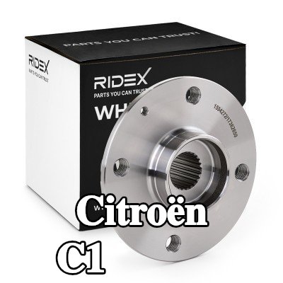 RIDEX محور العجلة المحور الأمامي كلا الجانبين — Citroën C1