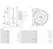 AS-PL Alternatör 60A — 2000 Kia Bongo (5)