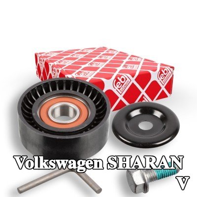 FEBI BILSTEIN طقم إصلاح، شداد الحزام المضلع على شكل V — Volkswagen Sharan