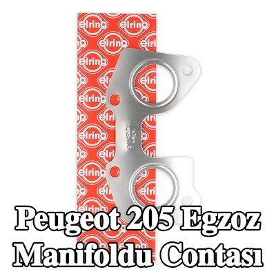 ELRING Egzoz manifoldu contası, çelik — Peugeot 205