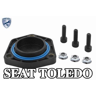 VAICO حشية حوض الزيت مع البراغي/المسامير, مع فتحة لمستشعر مستوى الزيت — SEAT Toledo