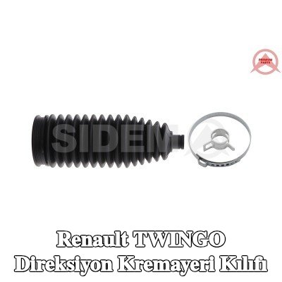 SIDEM Ön aks direksiyon kremayeri kılıfı — Renault Twingo