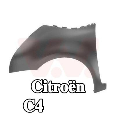 VAN WEZEL جناح المصد الأمامي الأيسر — 2012 Citroën C4