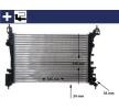MAHLE Sızdırmazlık tapalı motor radyatörü, gergi elemanı ile, aksesuarlarla — 2012 Opel Adam (1)