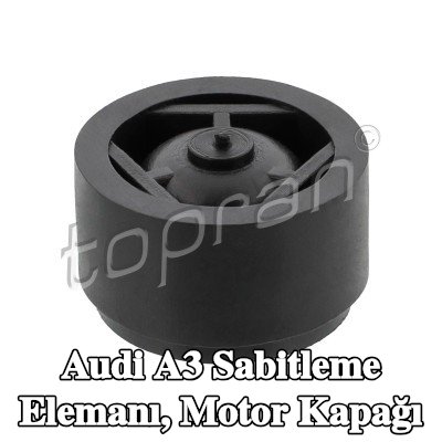 TOPRAN Sabitleme Elemanı, motor kapağı — Audi A3