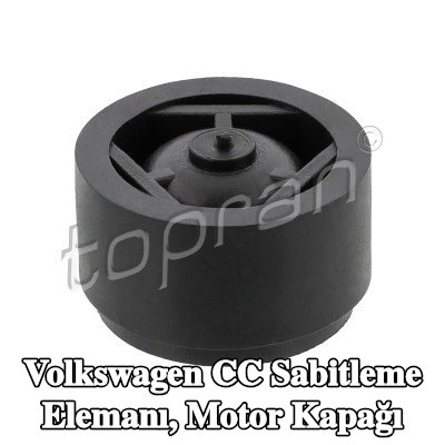 TOPRAN Sabitleme Elemanı, motor kapağı — Volkswagen Cc