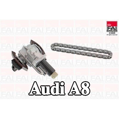 FAI AutoParts مجموعة سلسلة التوقيت للأسطوانة 4-6, بدون حشيات/مانعات تسرب, بدون تروس — 2000 Audi A8