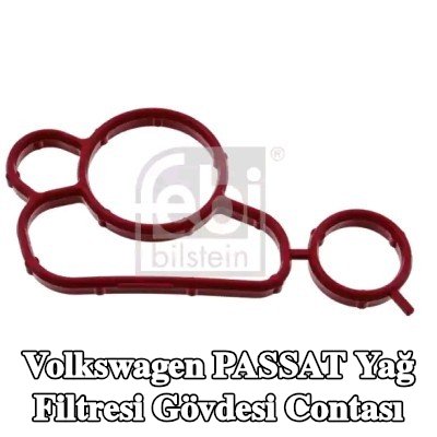 FEBI BILSTEIN Yağ filtresi gövdesi contası — 2012 Volkswagen Passat