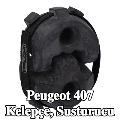 FEBI BILSTEIN Kelepçe, susturucu Arka — Peugeot 407