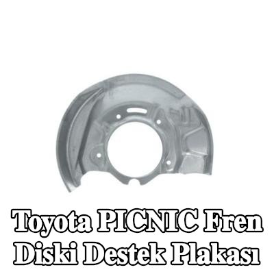 BLIC Fren diski destek plakası Ön Aks Sol — Toyota Picnic